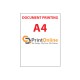 A4 Document Printing